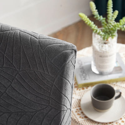 Coprisedia Impermeabile Foglia Grigio Antracite