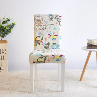 Fodera Per Sedia Floreale Multicolore