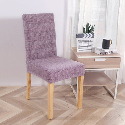 Fodera Per Sedia In Tessuto Viola