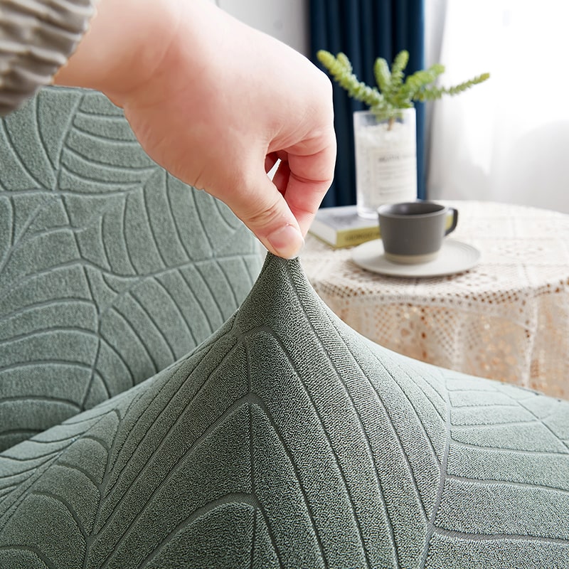 Coprisedia Impermeabile Foglia Verde Acqua