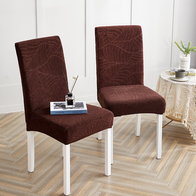 Fodera Per Sedia Impermeabile Foglia Marrone