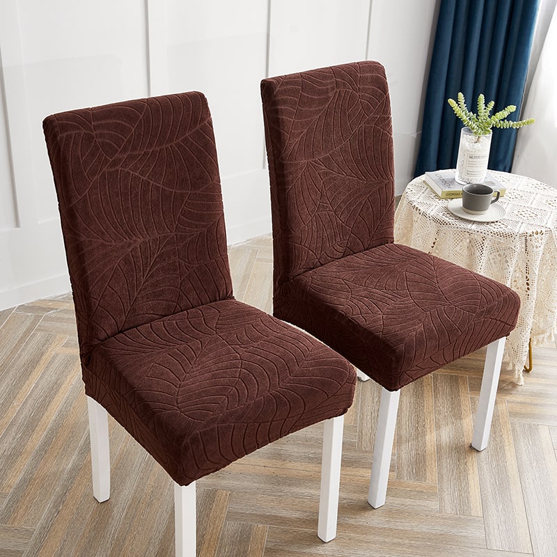 Fodera Per Sedia Impermeabile Foglia Marrone