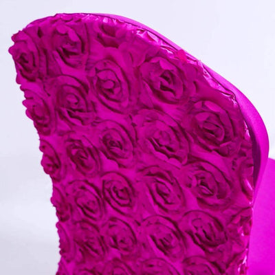 Fodera Per Sedia Da Matrimonio Fiore Magenta