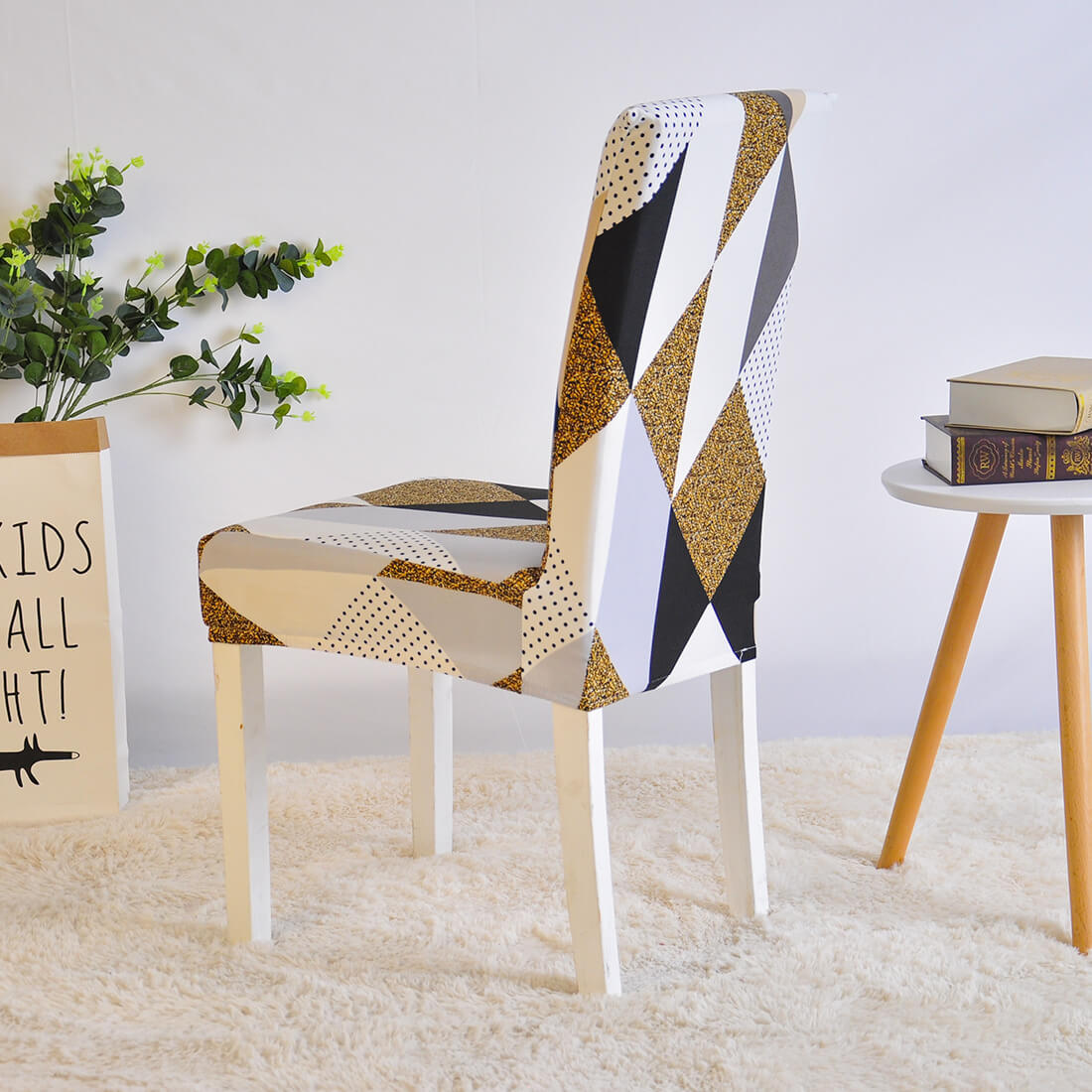 Moderna Fodera Per Sedia Elasticizzata