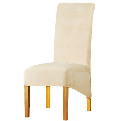 Fodera Per Sedia Xl In Velluto Beige