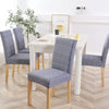 Fodera Per Sedia In Tessuto Grigio Blu