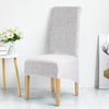 Fodera Per Sedia Xl Grigio Perla