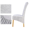 Fodera Per Sedia Xl Grigio Perla