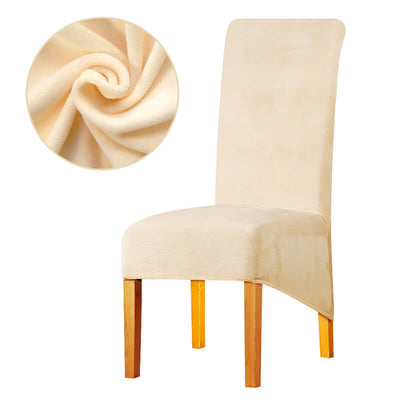 Fodera Per Sedia Xl In Velluto Beige