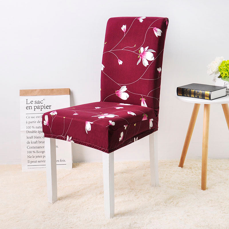 Fodera Per Sedia Floreale (Fucsia)