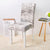 Fodera Per Sedia Moderna (Bianco-Grigio)