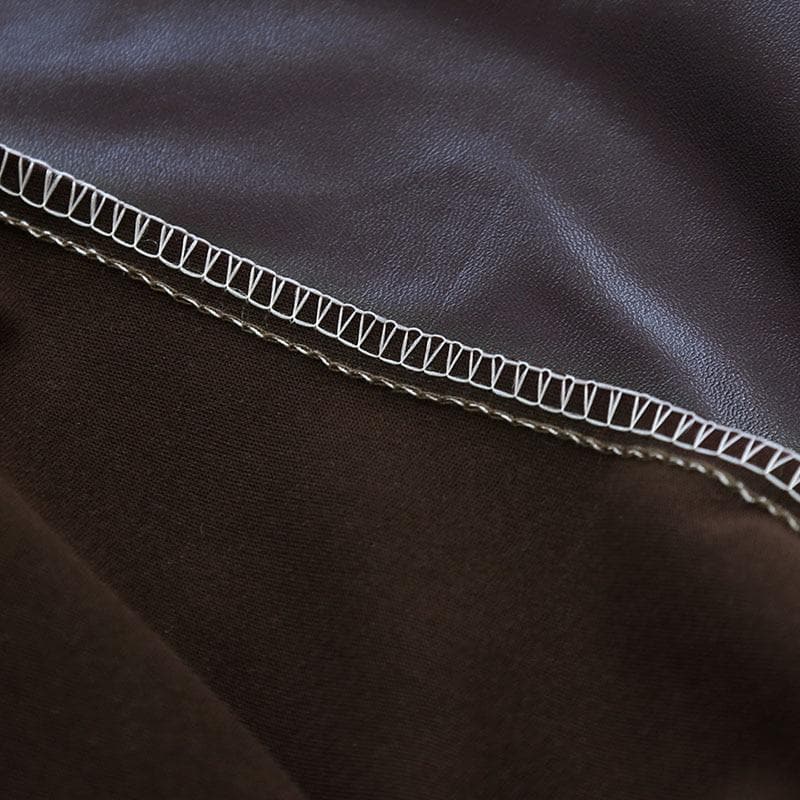 Fodera Per Sedia In Ecopelle Nera