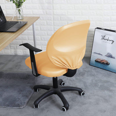 Fodera Per Sedia Da Ufficio In Pelle Beige