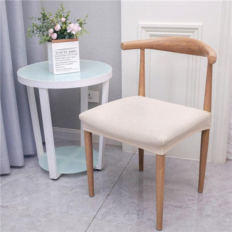 Fodera Per Sedia Beige Chiaro Scandinava