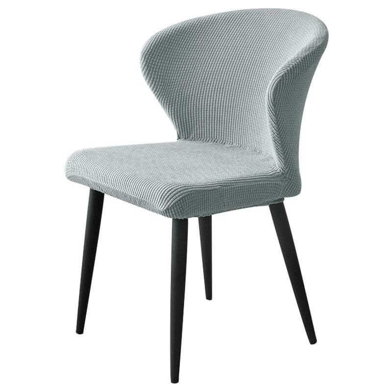 Fodera Per Sedia Scandinava Grigio Acciaio