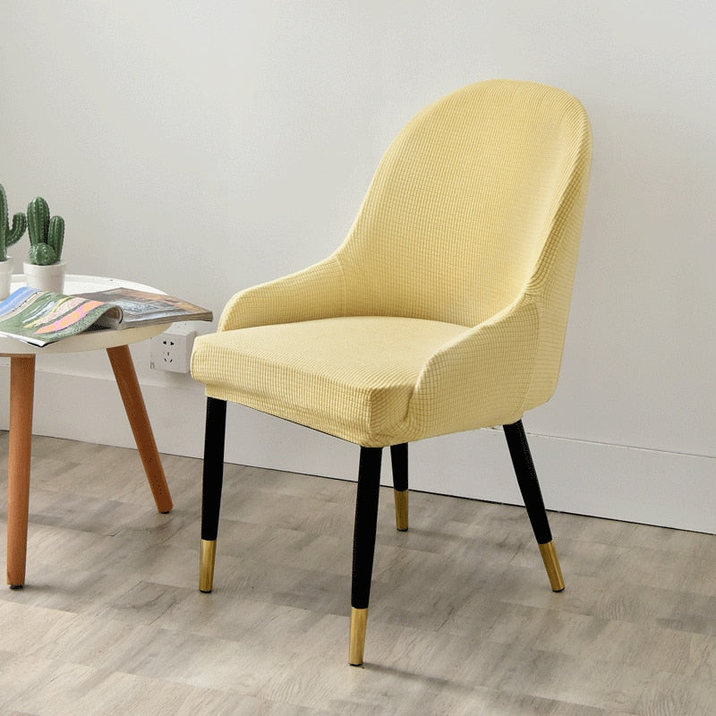 Fodera Per Sedia Scandinava Bjorli Giallo Chiaro