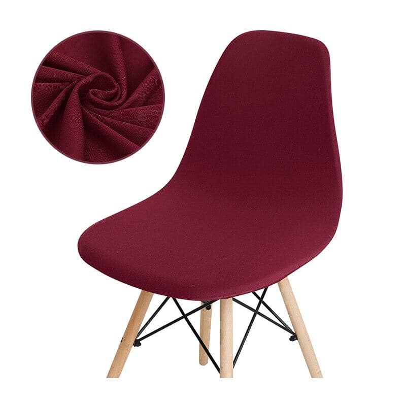 Fodera Per Sedia Scandinava Bordeaux