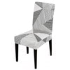 Coprisedia Argento Con Forme Geometriche