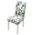 Fodera Per Sedia Floreale Verde