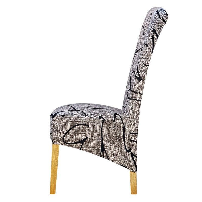 Coprisedia Grande In Metallo Grigio