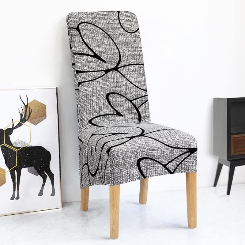 Coprisedia Grande In Metallo Grigio