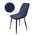 Fodera Per Sedia Scandinava Blu Navy