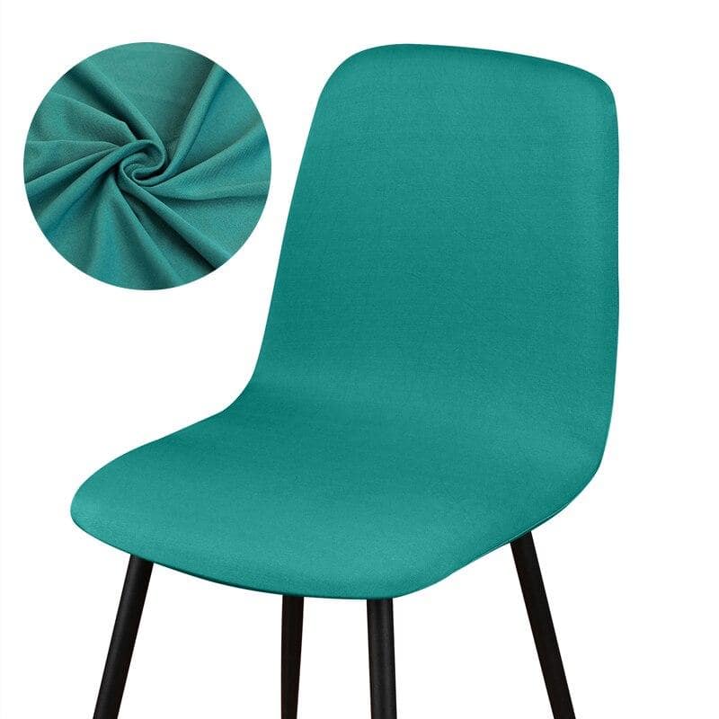 Peacock Fodera Per Sedia Scandinava Blu-Verde