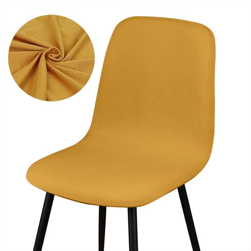 Fodera Per Sedia Scandinava Giallo Scuro Senape