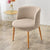 Fodera Per Sedia Scandinava Marrone Chiaro