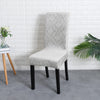 Fodera Per Sedia In Velluto Grigio Lily