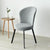 Fodera Per Sedia Scandinava Grigio Metallo