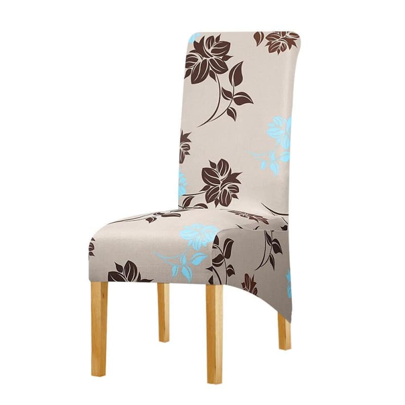 Coprisedia Grande Marrone Chiaro Con Foglie