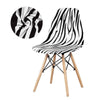 Fodera Per Sedia Scandinava A Righe Bianche E Nere
