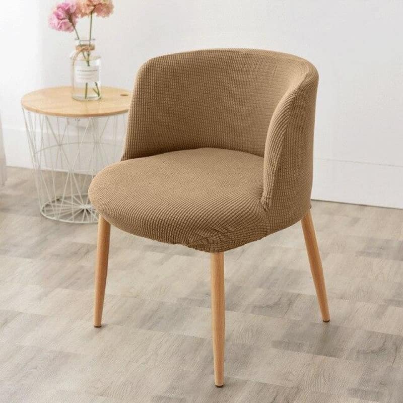 Fodera Per Sedia Scandinava Marrone Chiaro
