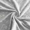 Fodera Per Sedia In Velluto Grigio Lily