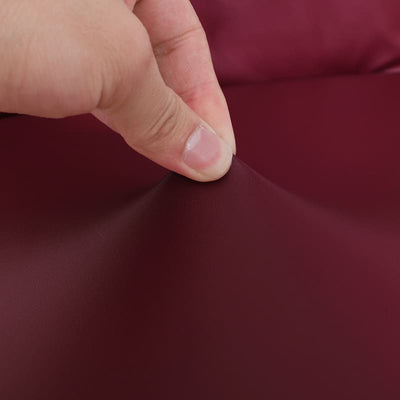 Fodera Per Sedia Da Ufficio In Pelle Bordeaux