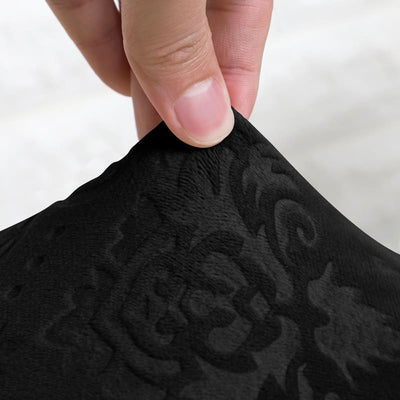 Fodera Per Sedia In Velluto Nero Lys