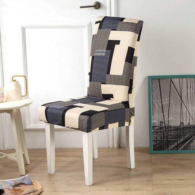 Coprisedia Grigio E Bianco