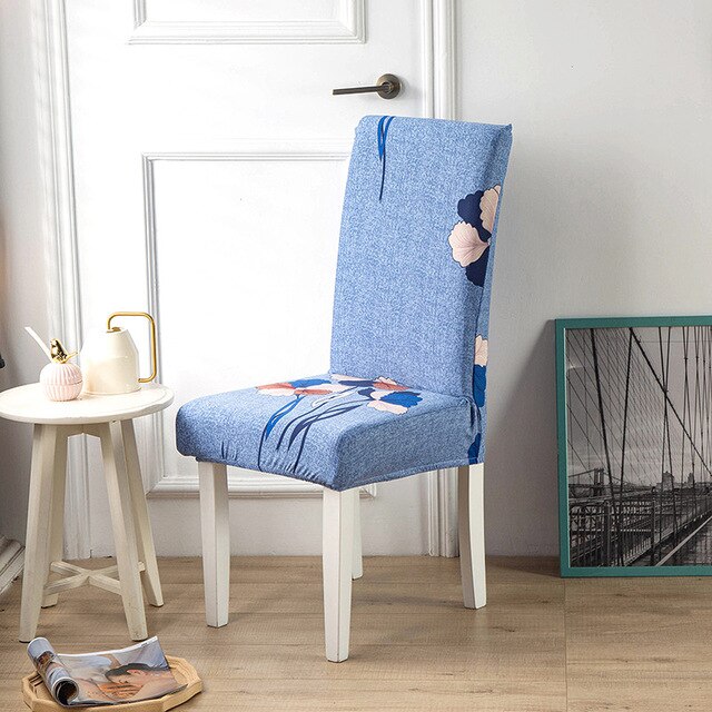 Coprisedia Floreale Azzurro