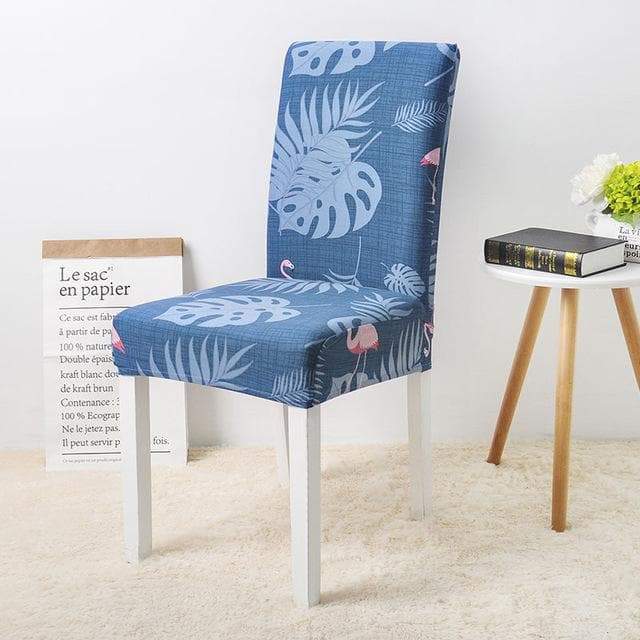 Fodera Per Sedia Fenicottero Blu