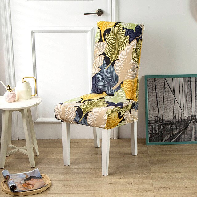 Fodera Per Sedia Foglie Verdi