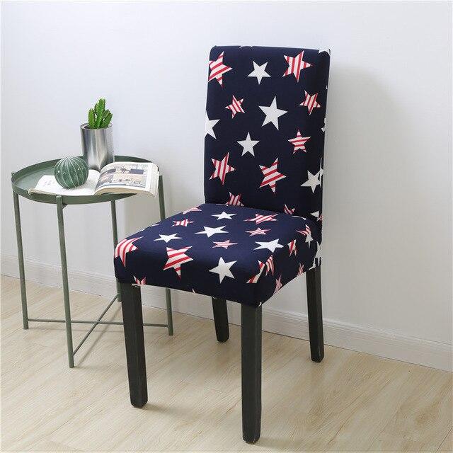 Fodera Per Sedia Stellata Blu Navy