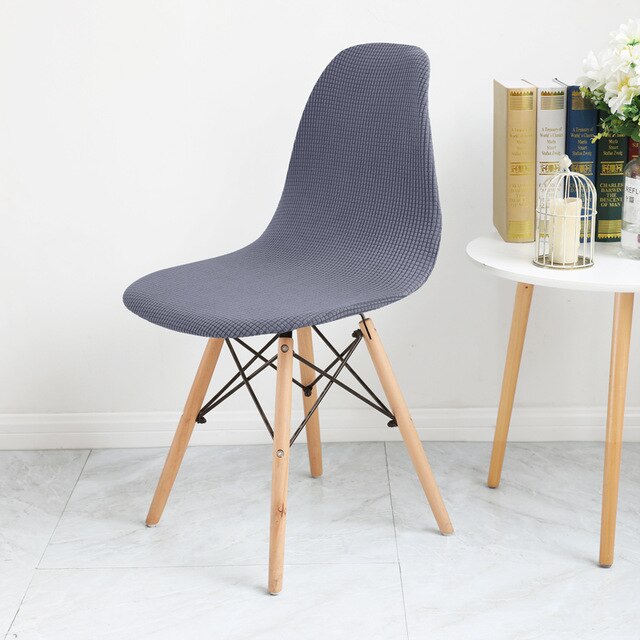 Fodera Per Sedia Scandinava Grigio Scuro