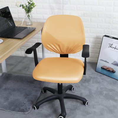 Fodera Per Sedia Da Ufficio In Pelle Beige