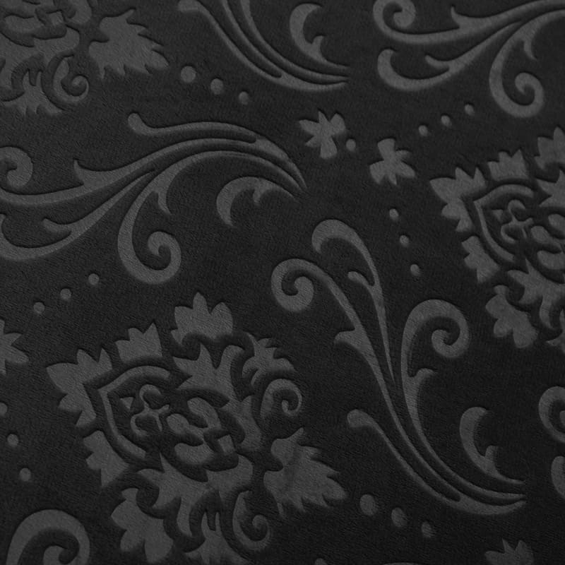 Fodera Per Sedia In Velluto Nero Lys